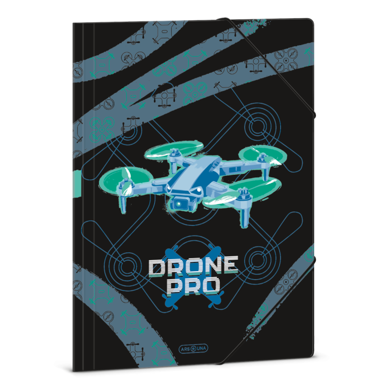 Папка с ластик A4 ARS UNA – Drone Pro