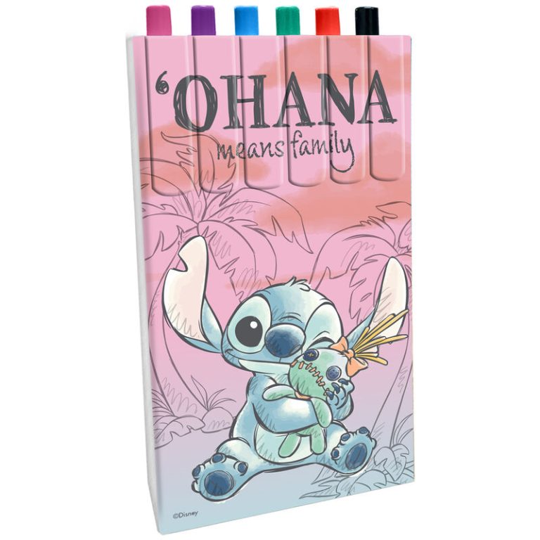 Комплект химикали Stitch 6 цвята Ohana Means Family