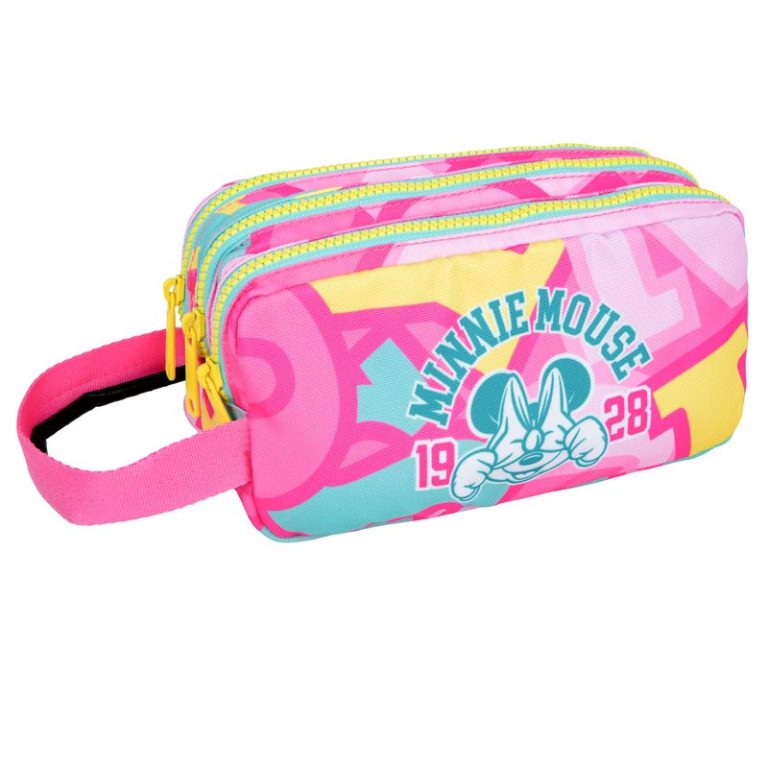 Ученически несесер с три ципа COOLPACK – PRIMUS – Minnie Mouse