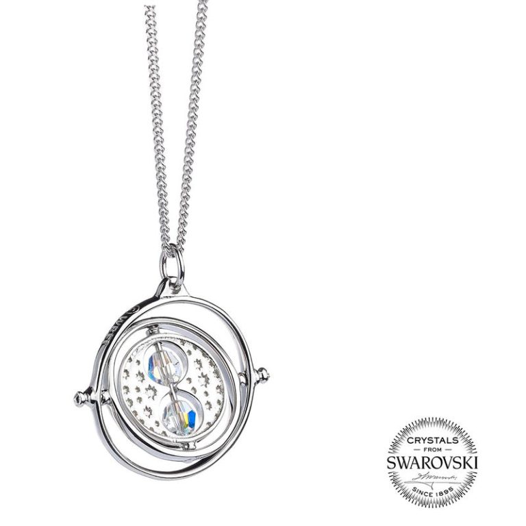 Сребърно колие Swarovski Harry Potter Time Turner - 0