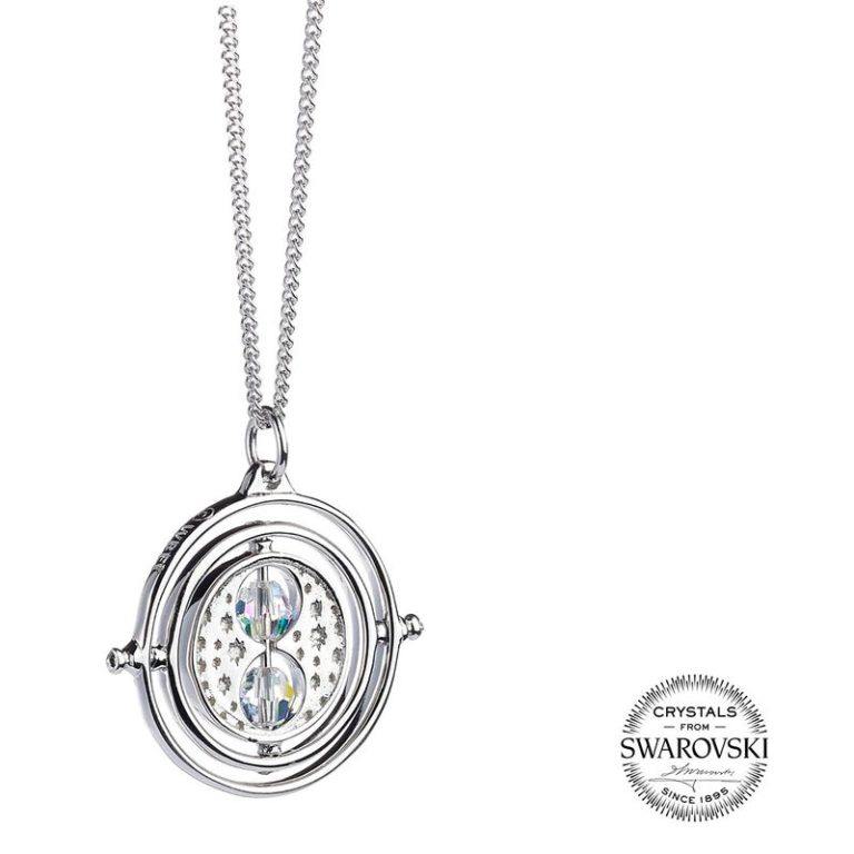 Сребърно колие Swarovski Harry Potter Time Turner - 1