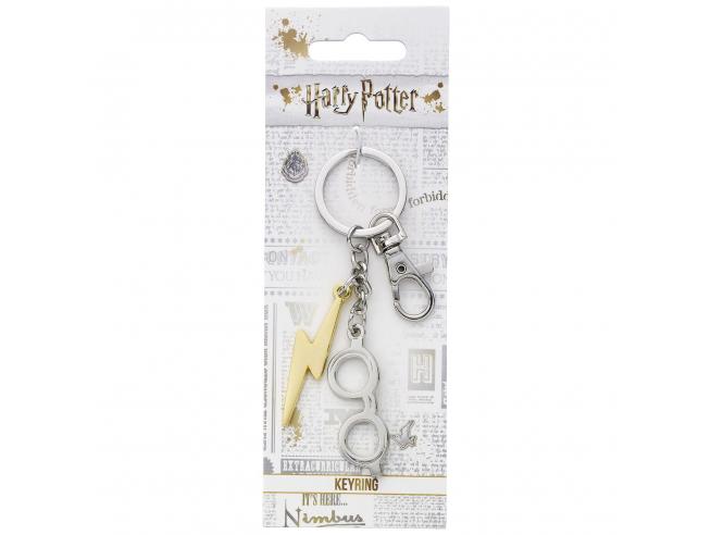 Ключодържател Harry Potter Glasses Lightning Bolt