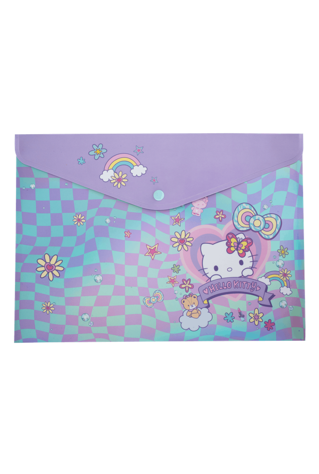 Папка с копче А4 PP_3 Hello Kitty Pastel