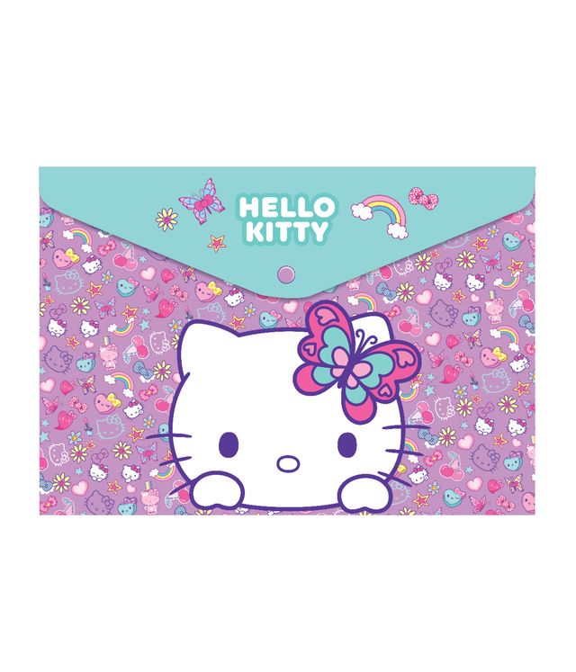 Папка с копче А4 PP_1 Hello Kitty Pastel