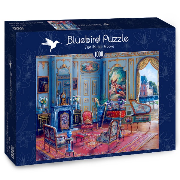Пъзел Bluebird от 1000 части – Стая за музика