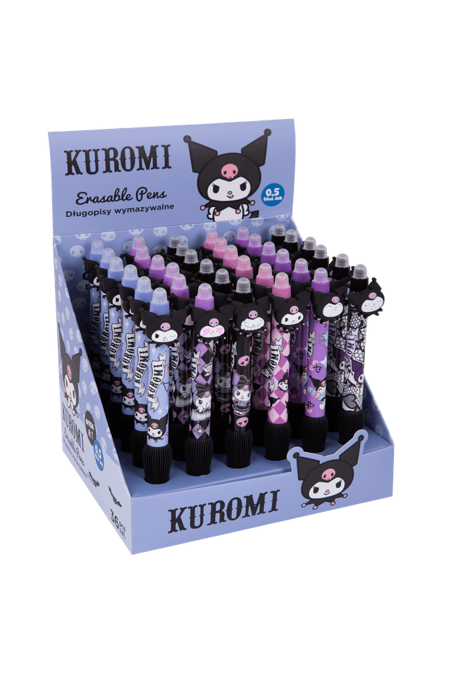 Химикал с гума дисплей 36 бр. Kuromi grip
