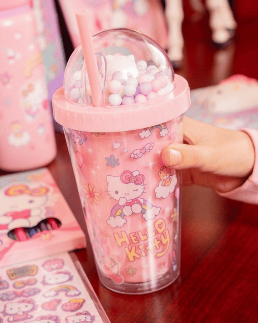 Чаша със сламка COOLPACK Hello Kitty Pastel_2