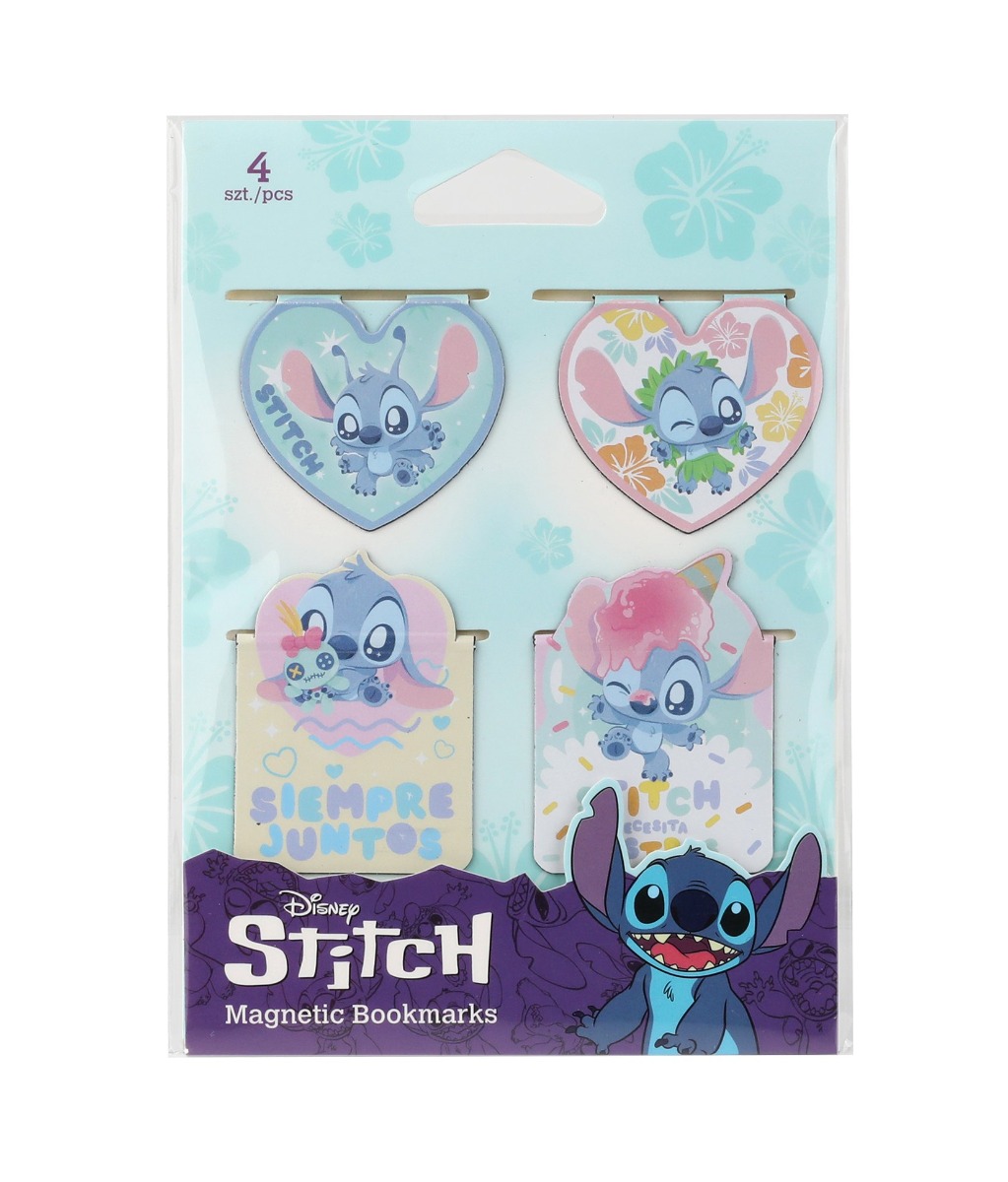 Магнитни книгоразделители 4 бр. Stitch