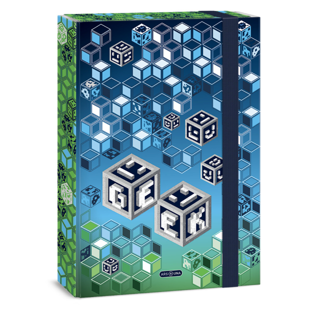 Кутия с ластик А4 Ars Una Geek (5539)