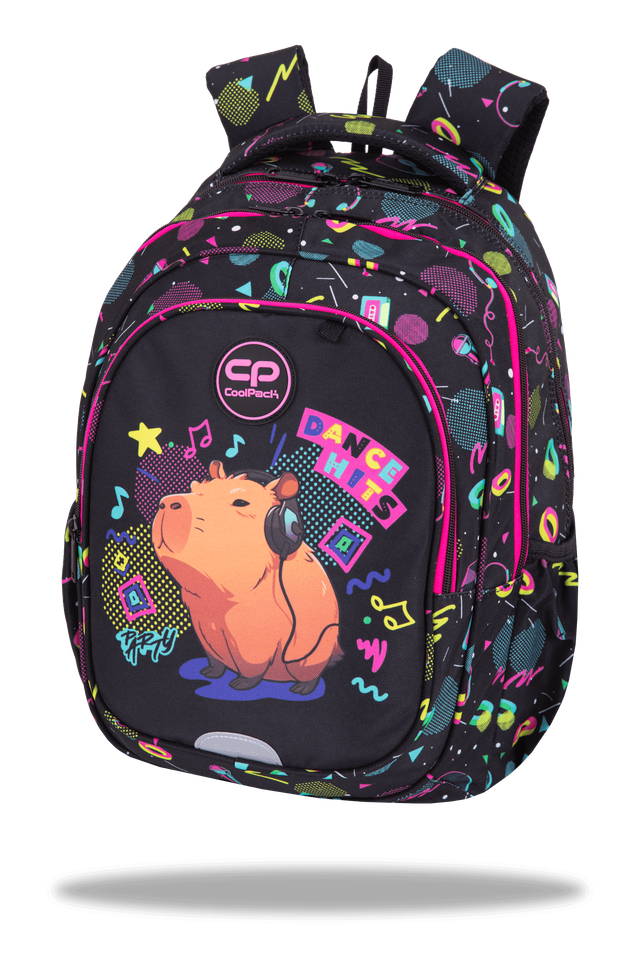 Ученическа раница Coolpack - FAST - CAPYBARA MUSIC - Cool School
