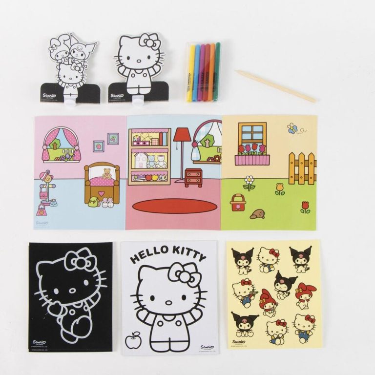 Hello Kitty and Friends комплект за оцветяване - 0