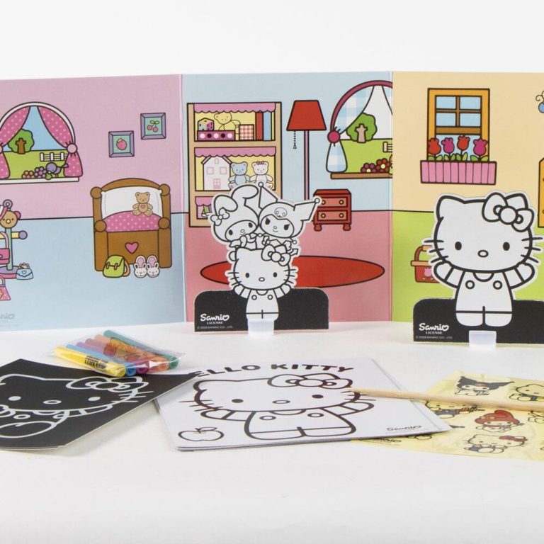 Hello Kitty and Friends комплект за оцветяване - 1