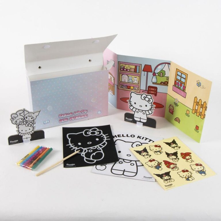 Hello Kitty and Friends комплект за оцветяване - 2