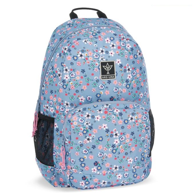 Ученическа раница Pearl Blossom Blue (5376) – Ars Una