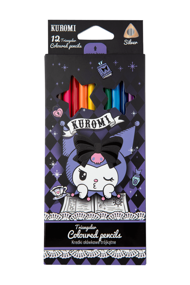 Цветни моливи 12 цв. Kuromi