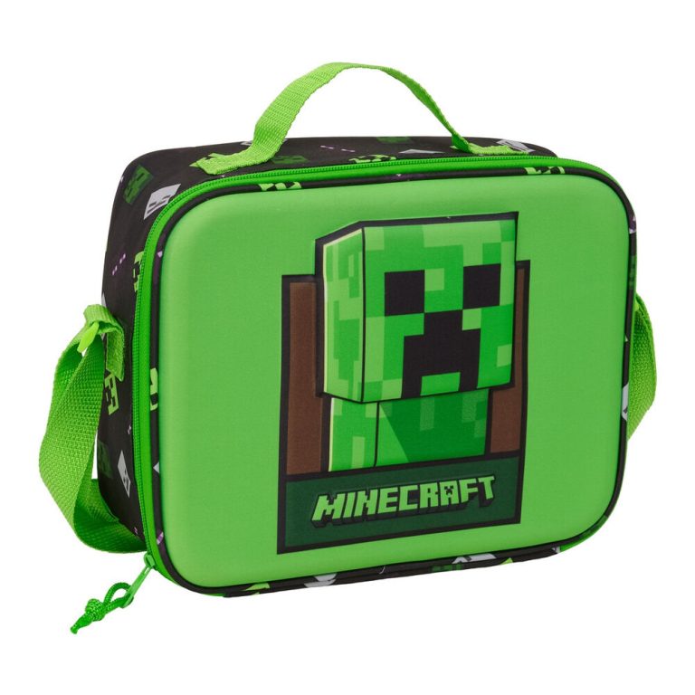 Термо чанта за храна Minecraft 3D