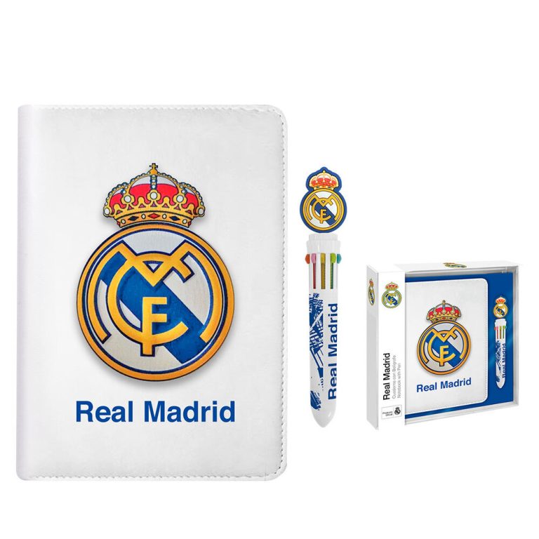 Комлект тетрадка с химикал Real Madrid