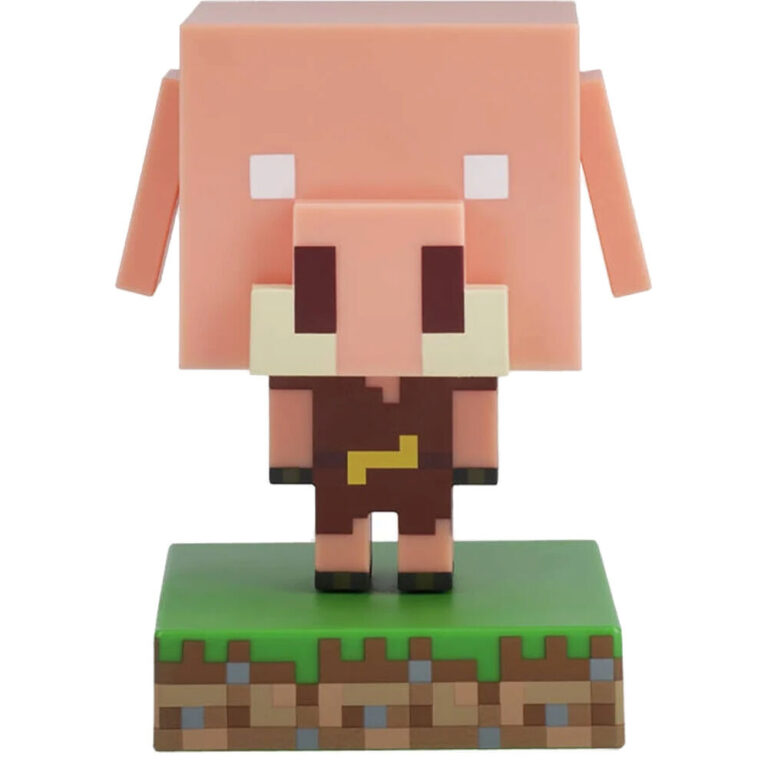 Декоративна LED лампа Minecraft Piglin 11 см