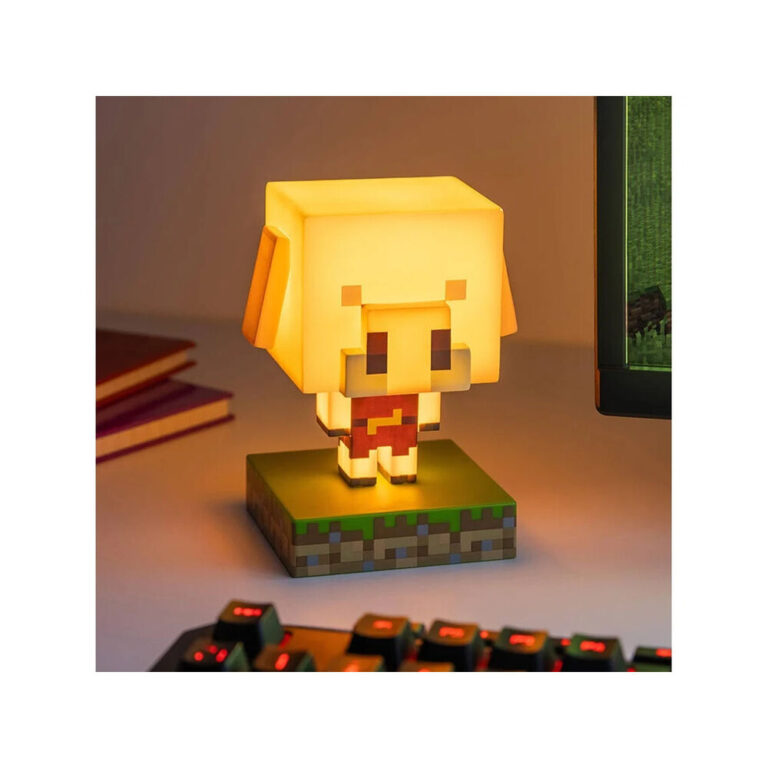 Декоративна LED лампа Minecraft Piglin 11 см - 0