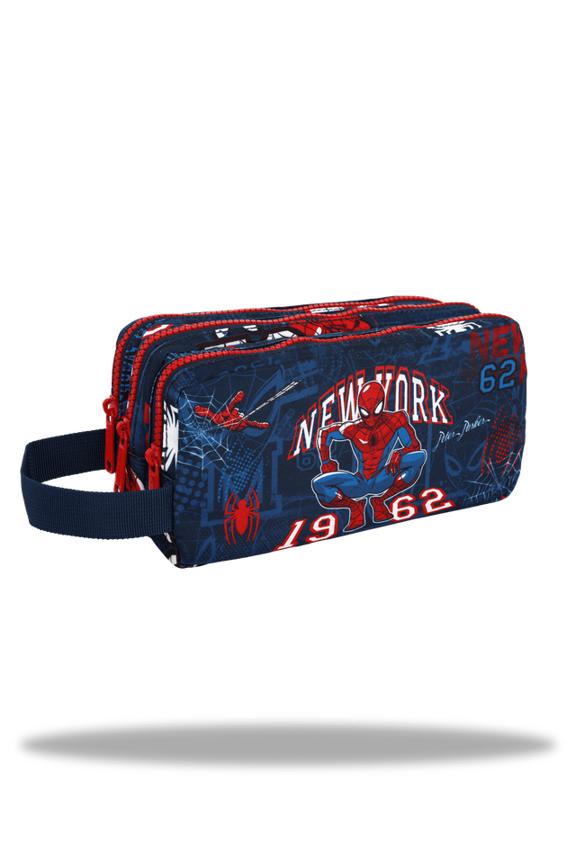 Ученически несесер с три ципа COOLPACK – PRIMUS – Spiderman 2026